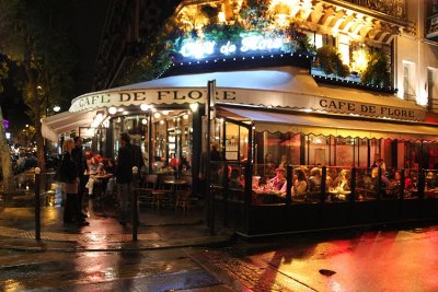 Hemingway's Well Lit Place, Paris, May Day 2010