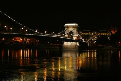 Great Chain Bridge, Danube, Budapest