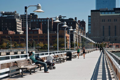 High Noon on West Street Pier
