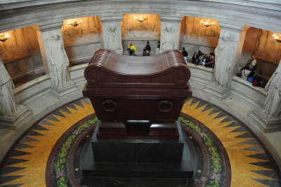Napoleon's modest little tomb
