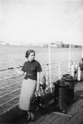 On board the Ordua - December 1938 or January 1939