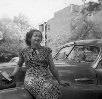 Glamour pose -  Summer 1951