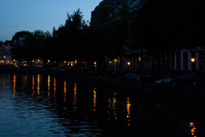 The Canals Are Beautiful at Dusk