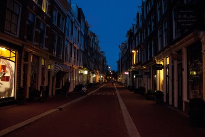 Evening Street Scene