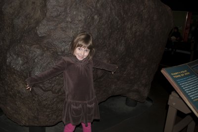 Sylvi and a Large Meteorite in the AMNH