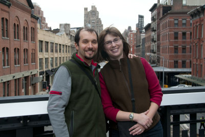 Mitch & Gretchen on the High Line