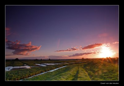 8948 Zuid-Beyerland, sunset