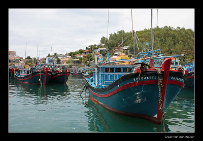 9660 Nha Trang, colourfull boats