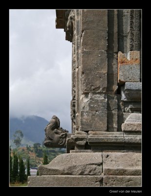 3450 Indonesia, detail of Arjuna Temple complex