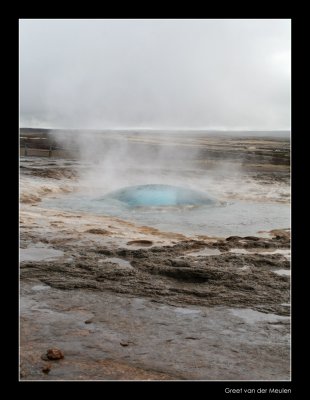 1104 Iceland, geyser before outburst