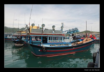 9662 Vietnam, Nha Trang boats