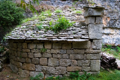 Outside oven at a farm house