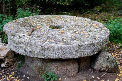 Old millstone