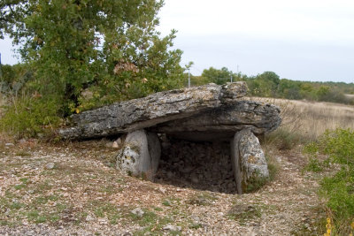 A  Dolmen--- neolithic grave site