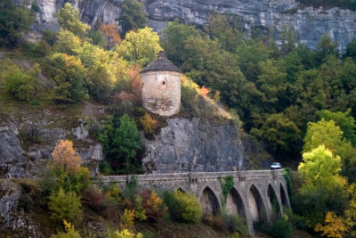 Across the valley from Rocamadour