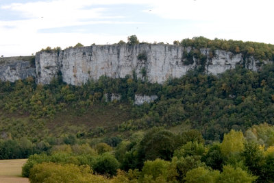 Limestone cliffs