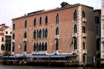 The Gritti Palace, a famous hotel