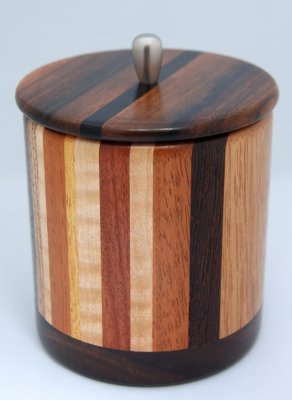 Laminated Jar with Lid