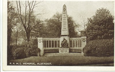 R.A.M.C. Memorial Aldershot