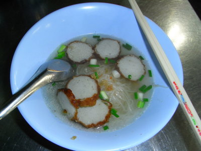 Fish ball noodle again