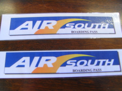 Air South Boarding Pass