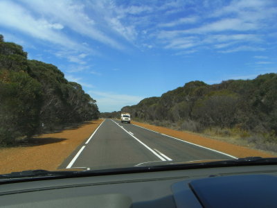Drive in Kangaroo Island