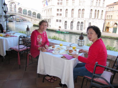 Hotel Al Ponte Antico breakfast
