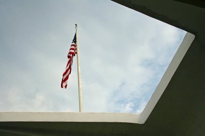 Flag Over Memorial