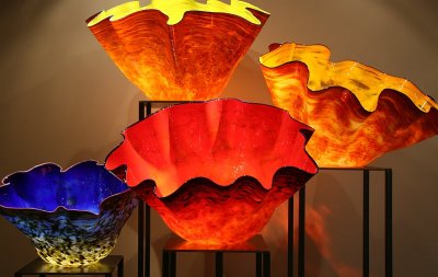 Chihuly and Butterflies