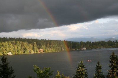 Mirror Lake Rainbow
