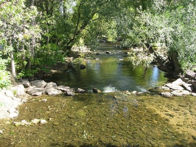 Boulder Creek on Tuesday