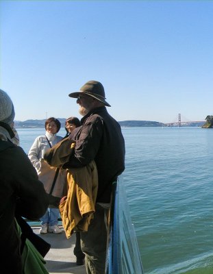 Golden Gate Bridge in the background