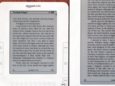 Kindle2 and DX's generic fonts closer up