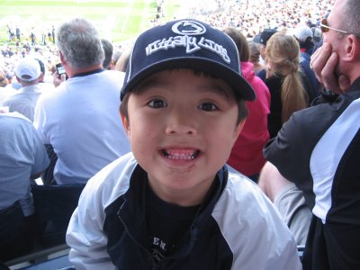 Kyle's First Penn State Football Game