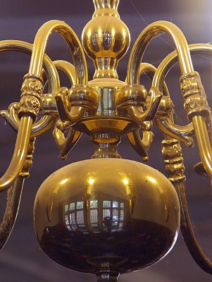 Cobwebbed Chandelier