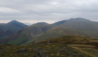 Great Gable, Lingmell, Scafell Pike, Scafell