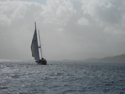 Sound of Mull - not much sail required!