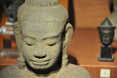Stone Female Deity, Pacific Asia Museum