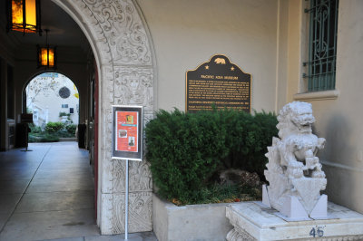 Entrance to Pacific Asia Museum