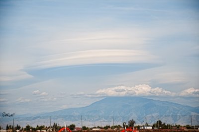 5/3/09- Lenticular cloud over Bear Mountain