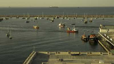 Fishing boat returns