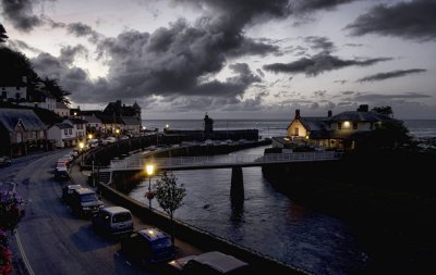 Lynmouth in the Evening