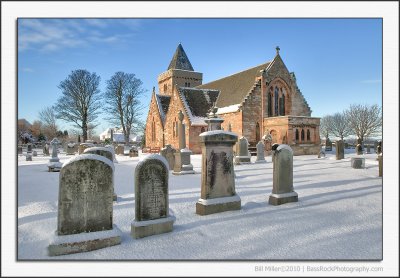 Aberlady Churchyard in the Snow