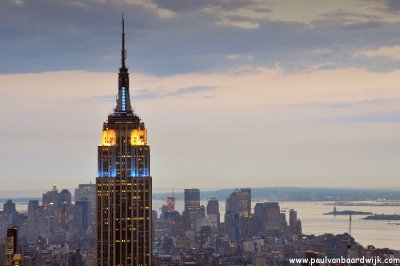 New York City (226) Top of the Rock, Empire State Building