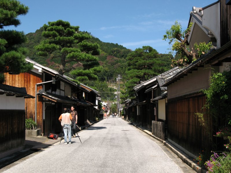Old streetscape of Shinmachi-dōri
