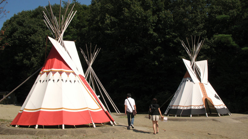 Plains Indian tipi replicas