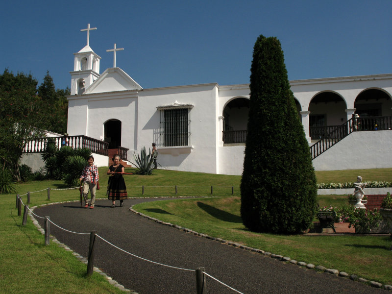 Replica of a Peruvian landlords residence