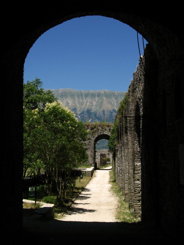 Entrance to an interior courtyard of the castle