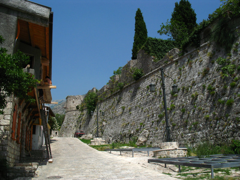 The outer walls of Stari Bar