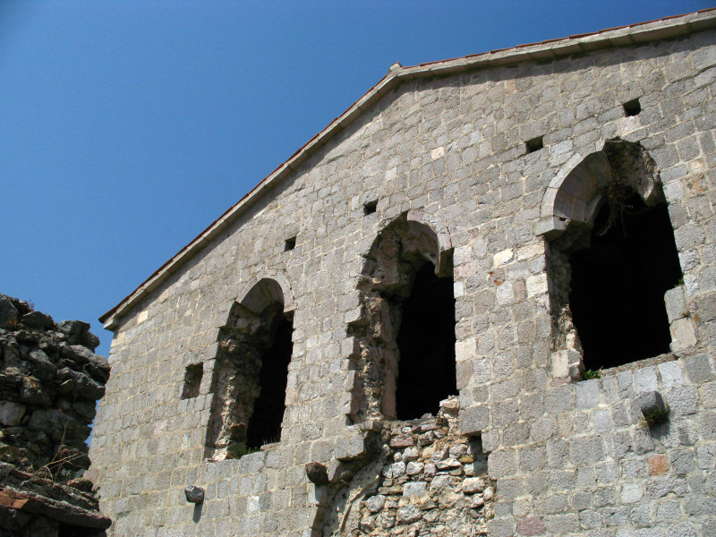 Exterior wall of a former church